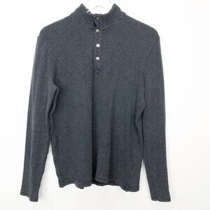 Michael Kors Striped Long Sleeve Sweater L